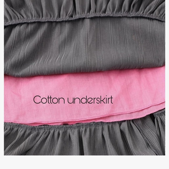 NWT Toddler Girls A Line Ruffle Swing Casual Party Dress Size 1-2 YR Old - Picture 4 of 7